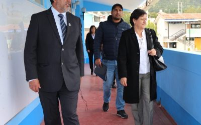SEGUNDA VISITA DEL EQUIPO DE DIFOID Y EL EQUIPO DE LA DREA AL IESPP JSCO PARA REALIZAR LA VERIFICACIÓN DE LAS CONDICIONES BÁSICAS DE CALIDAD.
