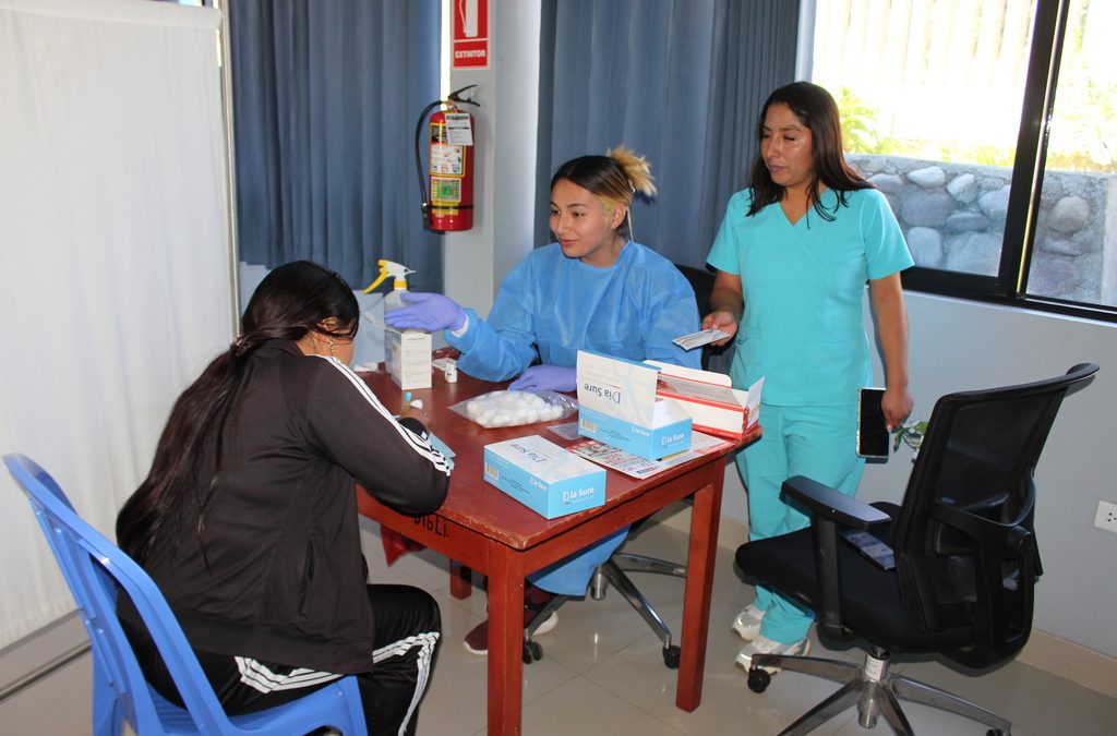 CAMPAÑA DE SALUD DESCARTE DE ITS E INMUNIZACIÓN