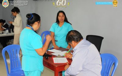 CAMPAÑA DE SALUD PREVENTIVA A DOCENTES Y PERSONAL ADMINISTRATIVO
